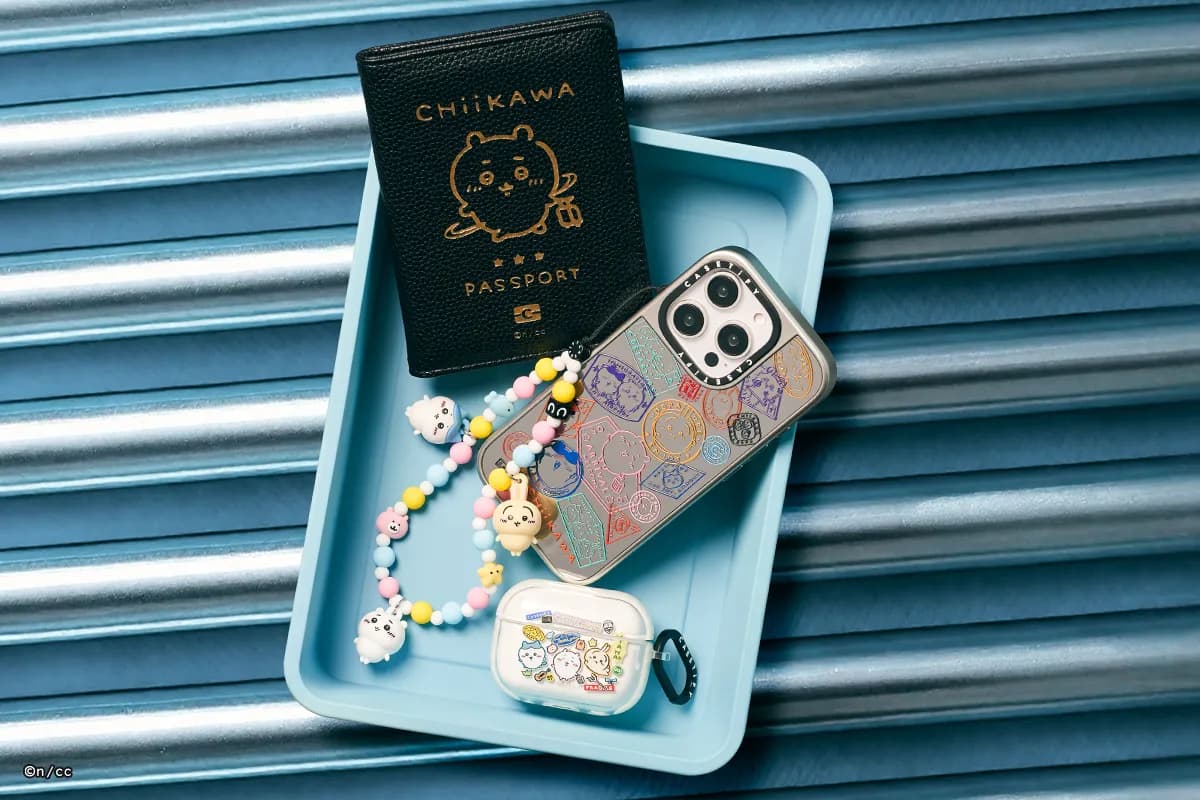 ちいかわ×CASETiFY パスポートケース 正規品 ちいかわ パスポートケース【CASETiFY】